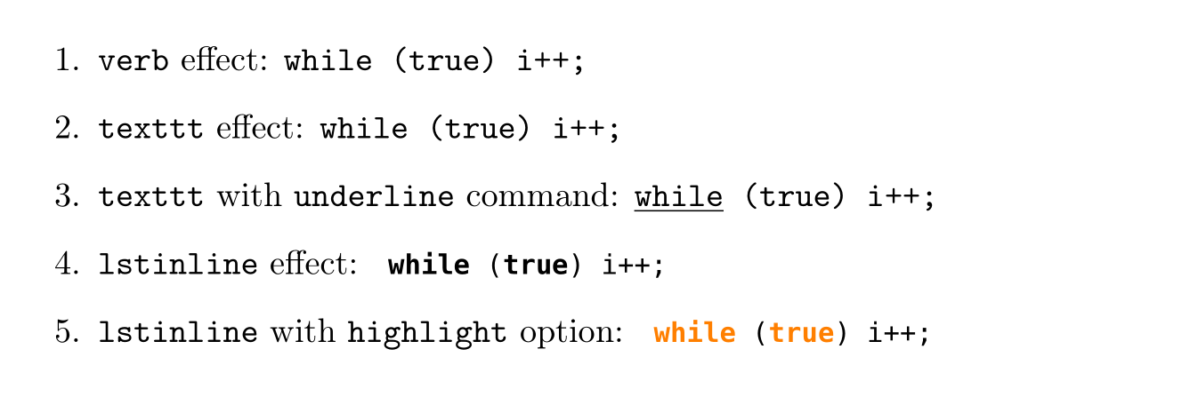 Inline Code